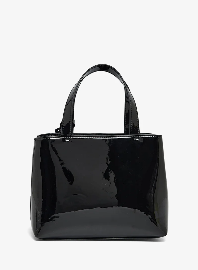 NINE WEST Logo Detail Top Handle Tote